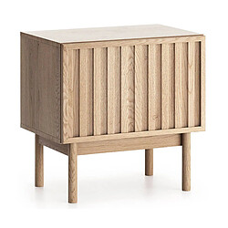 Konsimo Table de chevet Harma - Chêne clair