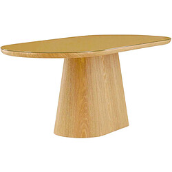 Venture Home Table de repas ovale 200 x 90 cm Castor.