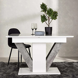 Venture Home Table de repas extensible 120 x 80 cm Disa.