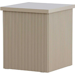 Acheter Venture Home Table basse beige Lenox 40 x 40 x 45 cm.