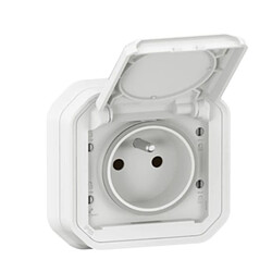 Legrand Plexo prise 2P+T encastrée