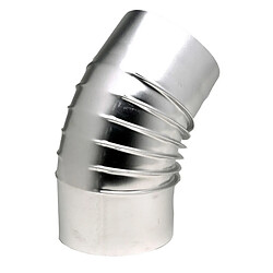 T.E.N coude 45 degrés - en aluminium - diamètre 111 mm - ten 394111