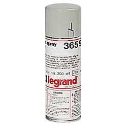 aérosol de peinture - pour retouche - ral7035 - 150 ml - legrand 036597