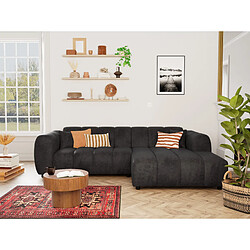 Lisa Design Curtis - canapé d'angle droit 4 places en simili