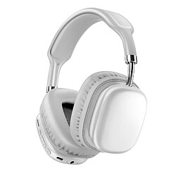 Hoco Hoko Casque Audio Sans Fil Bluetooth Hi-Fi 46h avec Basses Puissantes Argent
