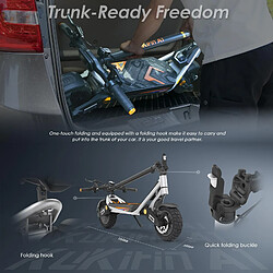 Yonis Trottinette Électrique Tout-Terrain 800W Pliable