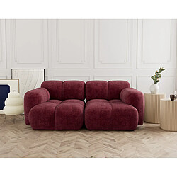 Lisa design Grace canapé modulable - Prune