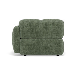 Lisa design canapé Grace module d’assise droit - Vert pas cher