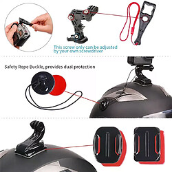 Acheter Kit de montage de casque de moto pour caméra d'action Insta360 X4 X3 Gopro 12 11 10 9 Dji Osmo, support de caméra de sport intégral sécurisé