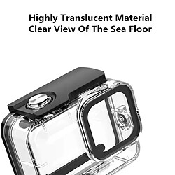 Avis Étui étanche 60M pour GoPro Hero 13 12 11 10 9, couvercle de boîtier de plongée sous-marine pour Go Pro Hero 9 10 11 12 13, accessoires
