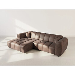 Avis Lisa Design Curtis - canapé d'angle gauche 4 places en simili