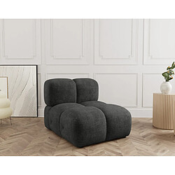 Lisa design module d'assise canapé - Anthracite