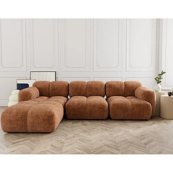 Lisa design canapé modulable Grace - Rouille