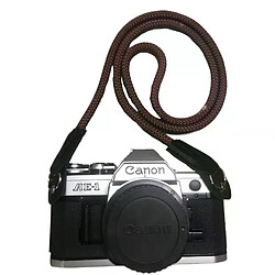 Sangle cou appareil photo - Brun