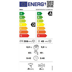 Acheter Beko B5DBT69547W - Blanc
