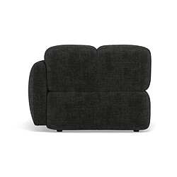 Lisa design Module de canapé droit Grace - Anthracite pas cher