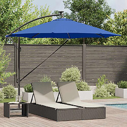 vidaXL Parasol Azur 294 x 294 x 248 cm Polyester et Aluminium