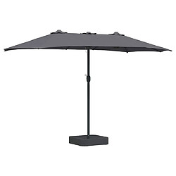 vidaXL Parasol de jardin Anthracite 385 x 209 x 244 cm