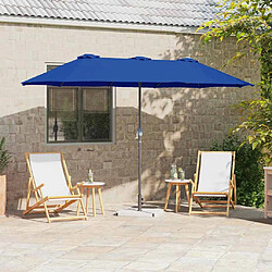 vidaXL Parasol de jardin Azur 370 x 197 x 239 cm