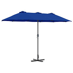 vidaXL Parasol de jardin Azur 370 x 197 x 239 cm