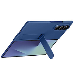 Samsung Coque pour Samsung Galaxy Z Fold 7 en Silicone avec Support et Protections Écran Bleu nuit