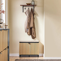 SoBuy Meuble à Chaussures FSR201-N Noir 60×24×50cm