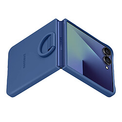 Avis Samsung Coque Officielle pour Galaxy Z Flip 7 avec Anneau Ring Case Soft Touch Bleu nuit