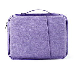 Sacoche pour iPad ultralegère violette compatible avec iPad de 12,9 à 13,3 pouces, dimensions 350×30×255 mm