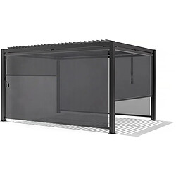 Acheter Habitat Et Jardin Store pergola bioclimatique - 277 x 208 cm - Gris anthracite