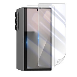 Samsung Pack de 2 Films Protection Ecran Externe Galaxy Z Fold 7 Original Anti Reflets Transparent