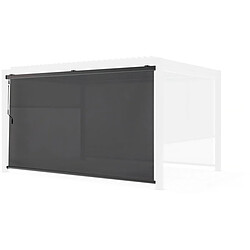 Habitat Et Jardin Store pergola bioclimatique - 367 x 208 cm - Gris anthracite