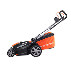 Avis Tondeuse à gazon rotative sans fil 37cm double batterie lithium ion 2x20V et chargeur rapide Yard Force LM C37