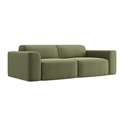 makamii Canapé modulable 3 places en velours - KELI