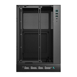 Boitier sans alimentation - DEEPCOOL CH170 Digital - Mini tour - Format M-ITX - Noir