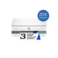 Hp Envy 6130e - Beige Imprimante multifonction jet d'encre - Couleur - Wi-Fi - Écran tactile - Recto-verso auto