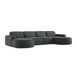 Makamii Canapé modulable 2 places - Gris