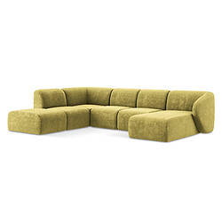 Makamii Canapé modulable 2 places - Beige