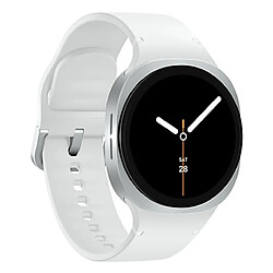 Avis Samsung Galaxy Watch 8 3,3 cm (1.3") AMOLED 40 mm Numérique 438 x 438 pixels Écran tactile Argent Wifi GPS (satellite)