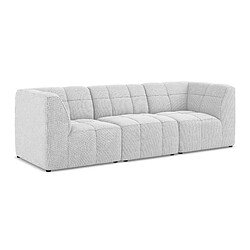 Makamii Canapé modulable 3 places - Gris