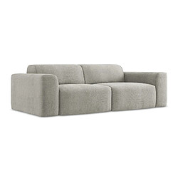 makamii Canapé modulable 3 places en tissu texturé - KELI