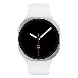 Samsung Galaxy Watch 8 3,3 cm (1.3") AMOLED 40 mm Numérique 438 x 438 pixels Écran tactile Argent Wifi GPS (satellite) pas cher