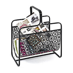 Mes Porte-revues vintage 37x22x45 cm en métal laqué noir