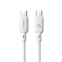 Avis Câble USB-C Baseus Silky Series PD 100 W 1 m Blanc