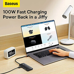 Avis Hub USB-C Baseus Lite 6-en-1 4K 30Hz Noir