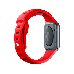 Bracelet en silicone Apple Watch 3MK 38/40/41mm Rouge pas cher