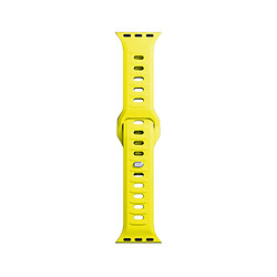 Bracelet en silicone Apple Watch 3MK 42/44/45/49mm jaune