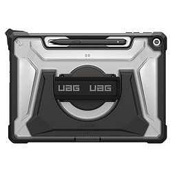 UAG Coque pour Microsoft Surface Pro 12 Plasma avec Poignée Rotative et Support Noir transparent
