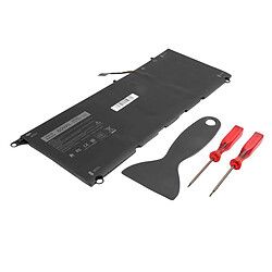 Avizar Batterie de Remplacement PC Portable Dell XPS 13 9360 Li-Polymer 7.6V 7895mAh Noir