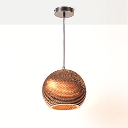 Barcelona LED Suspension en carton ondulé "ANIDA" - E27