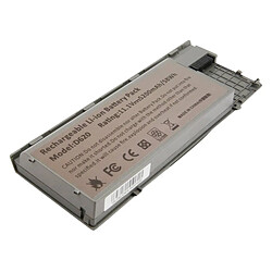 Avizar Batterie de Remplacement pour Dell Latitude D620 11,1V 5200mAh Li-ion Gris